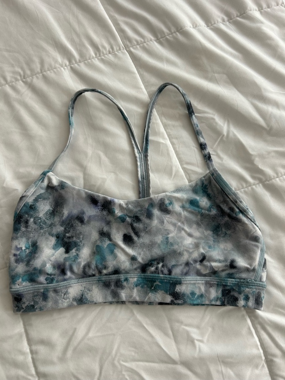 Lululemon Women’s Sports Tank Bralette - Blue Gray Size 6